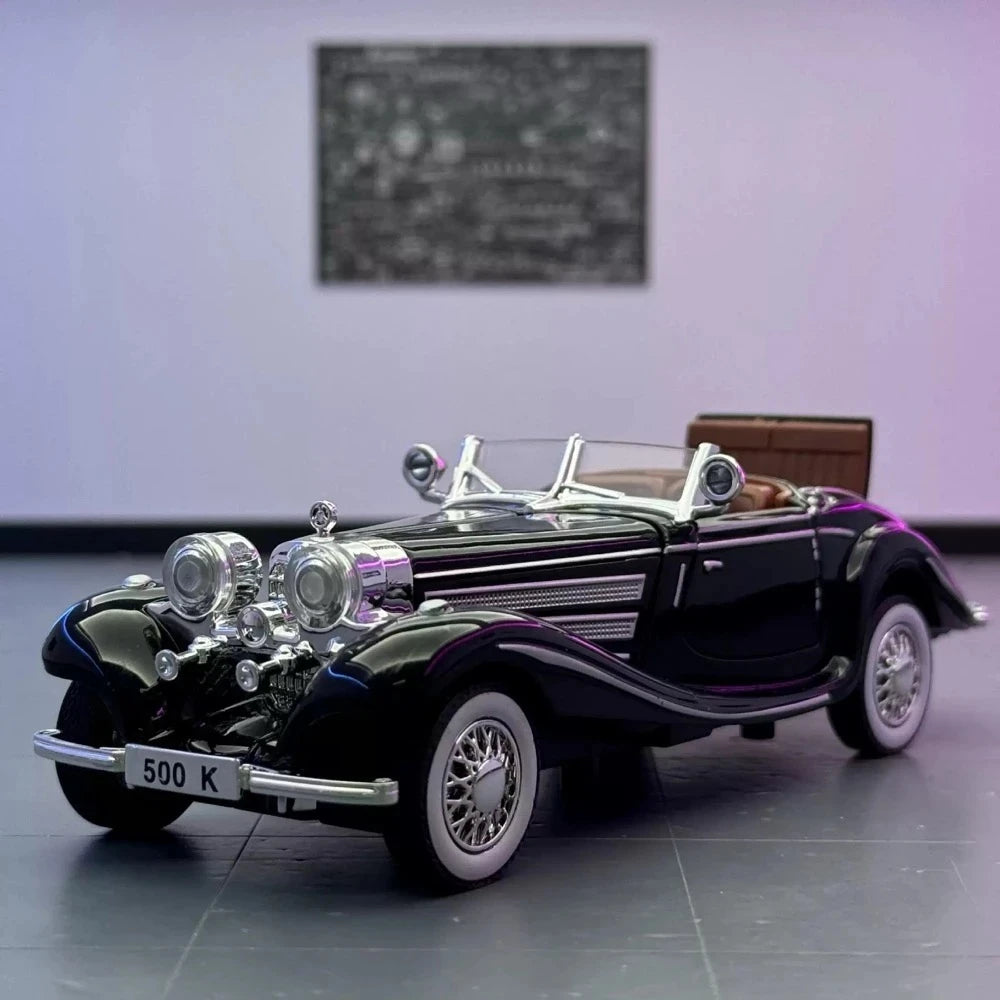 Mercedes-Benz 1936 500K Black 1:32 – Diecast Display Model Die-Cast
