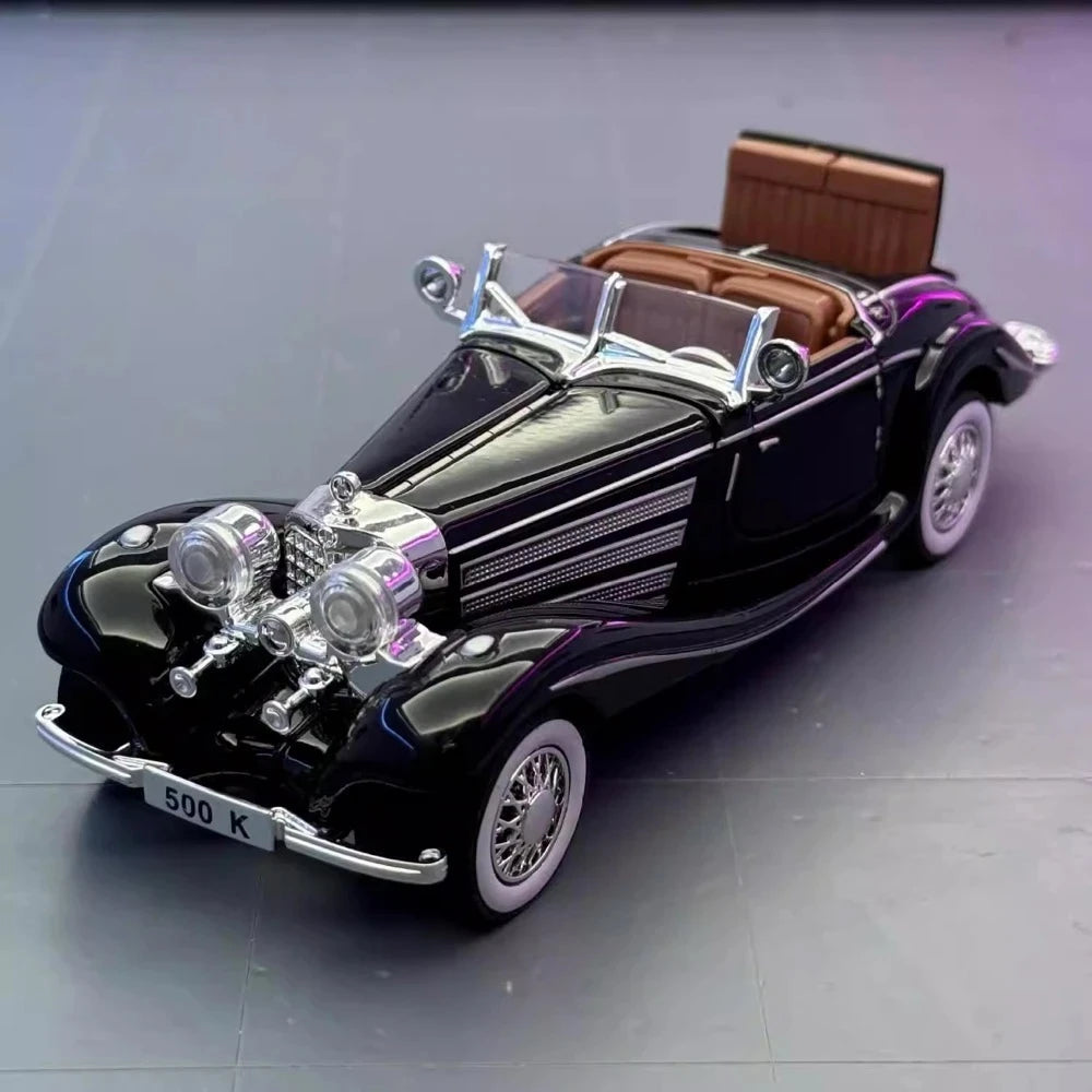 Mercedes-Benz 1936 500K Black 1:32 – Diecast Display Model Die-Cast