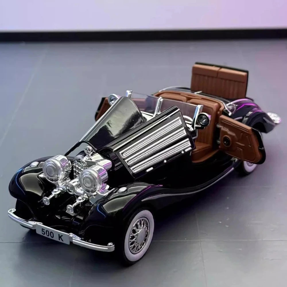 Mercedes-Benz 1936 500K Black 1:32 – Diecast Display Model Die-Cast