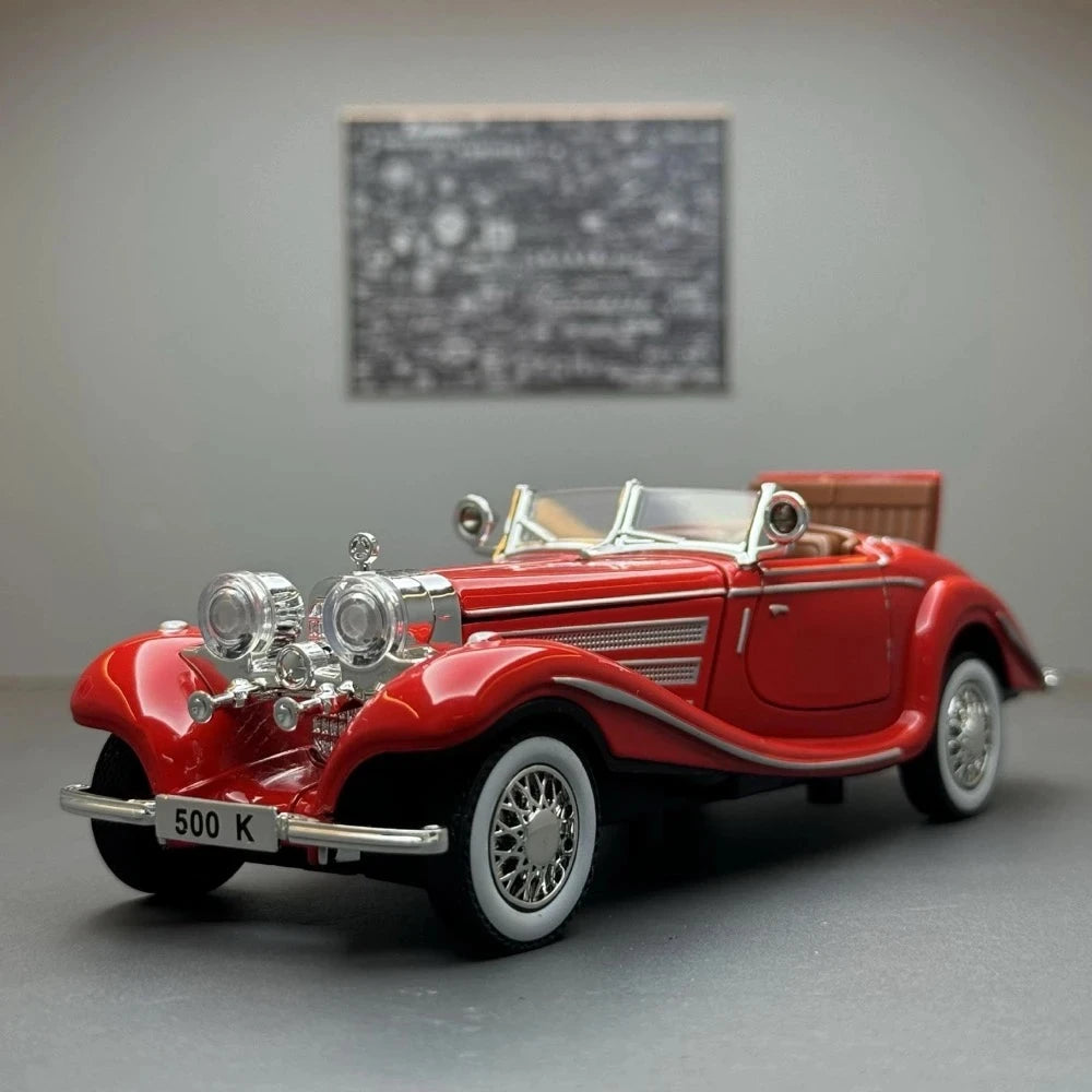 Mercedes-Benz 1936 500K Red 1:32 – Diecast Display Model Die-Cast