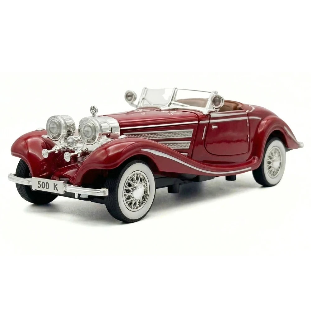 Mercedes-Benz 1936 500K Red 1:32 – Diecast Display Model Die-Cast