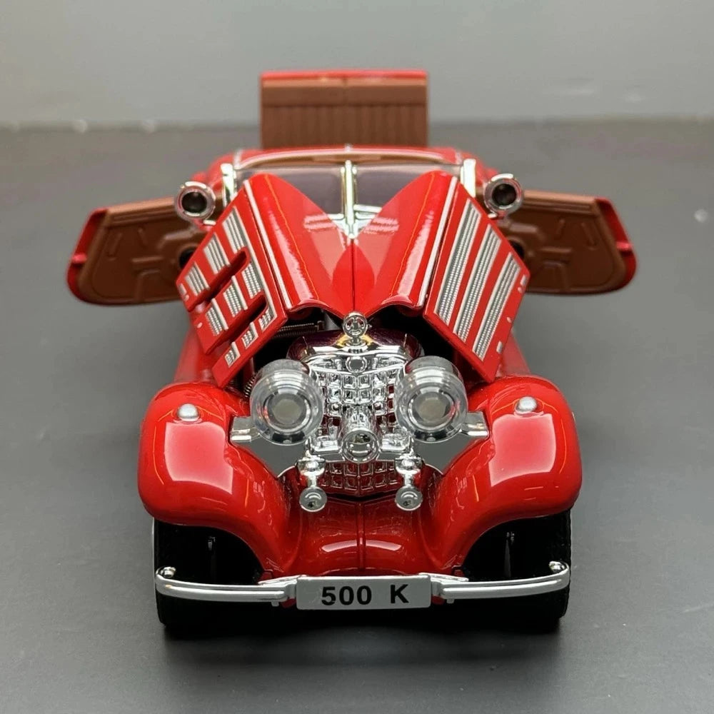 Mercedes-Benz 1936 500K Red 1:32 – Diecast Display Model Die-Cast