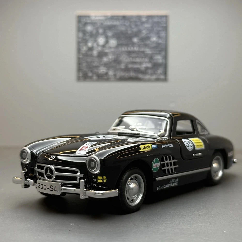 Mercedes-Benz 1954 300SL Black #35 1:32 diecast display model - view 1