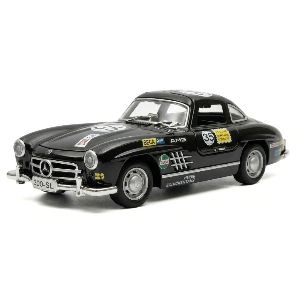 Mercedes-Benz 1954 300SL Black #35 1:32 diecast display model - view 10