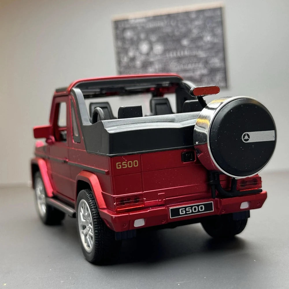 Mercedes-Benz 2013 G500 Cabriolet Red 1:32 – Diecast Display Model Die-Cast