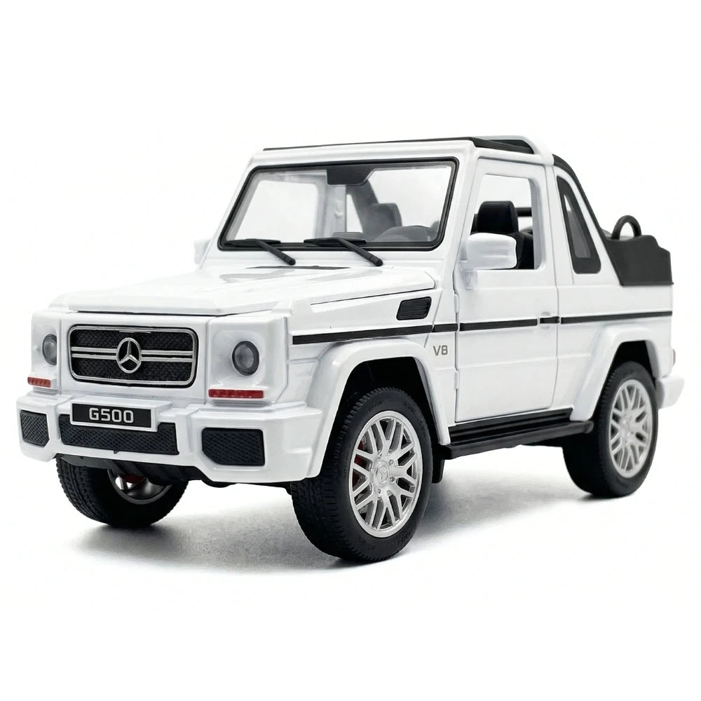 Mercedes-Benz 2013 G500 Cabriolet White 1:32 – Diecast Display Model Die-Cast