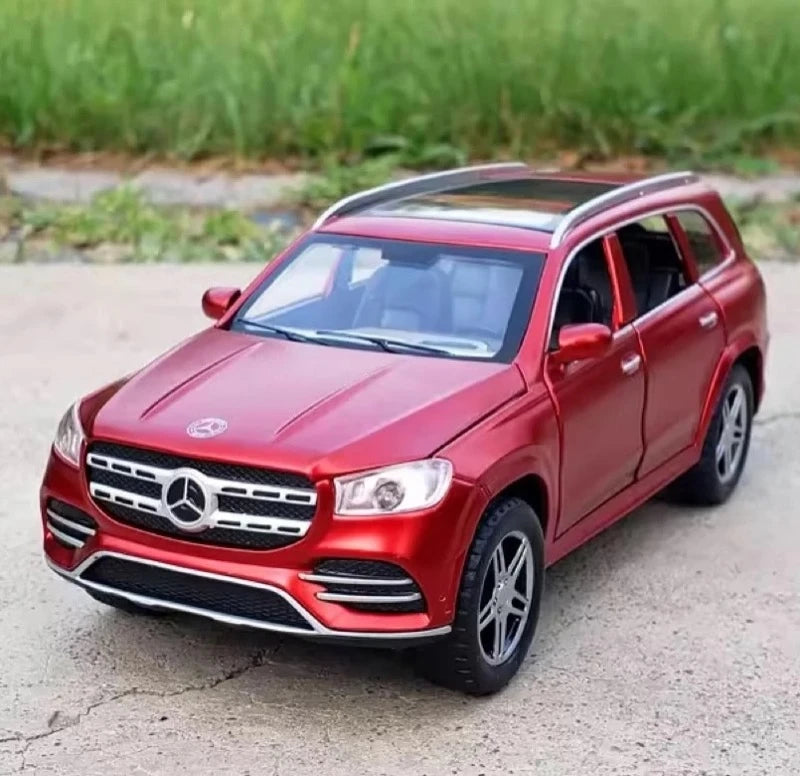 Mercedes-Benz 2020 GLS 580 Red 1:32 – Diecast Display Model Die-Cast