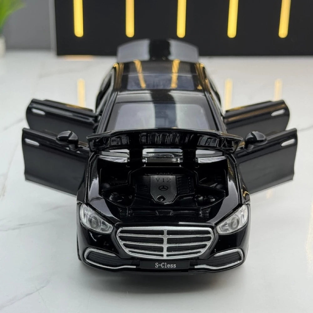 Mercedes-Benz 2020 S400L Black 1:32 – Diecast Display Model Die-Cast