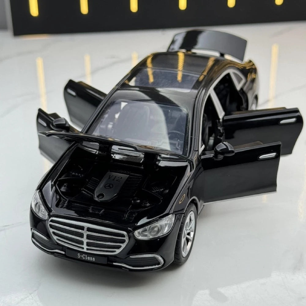 Mercedes-Benz 2020 S400L Black 1:32 – Diecast Display Model Die-Cast