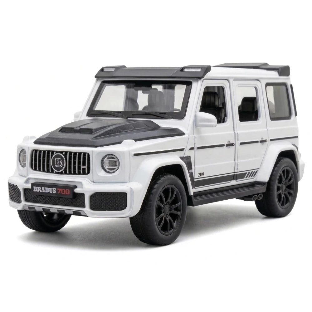 Mercedes-Brabus 2021 G700 4×4 White 1:32 – Diecast Display Model Die-Cast