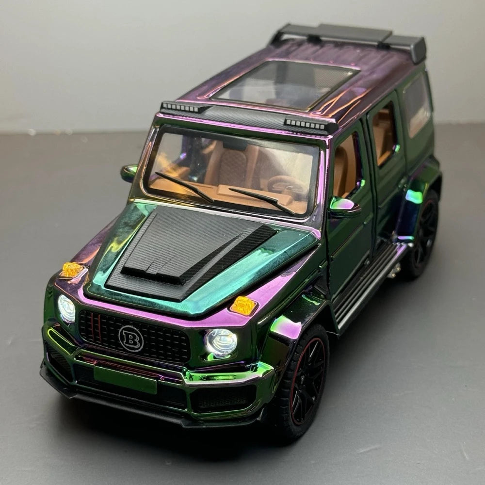 Mercedes-Brabus 2022 G800 4×4 Purple Gradient 1:32 – Diecast Display Model Die-Cast