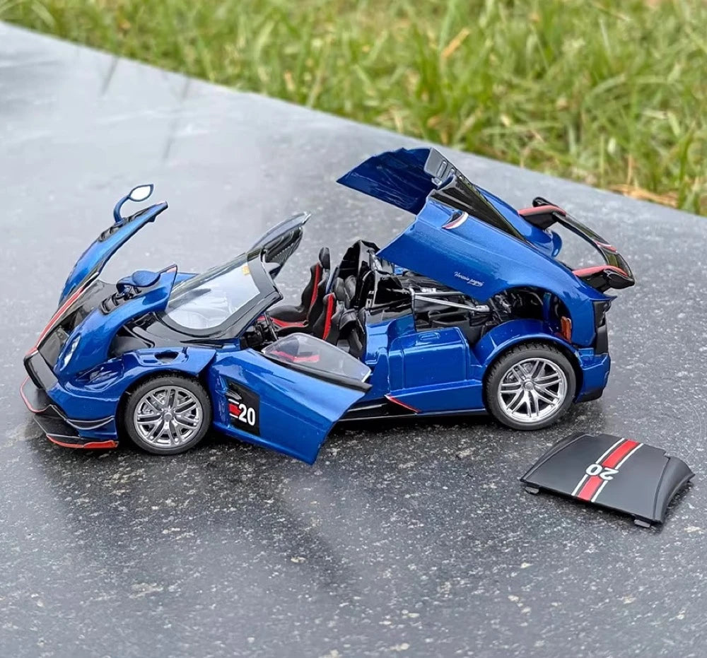Pagani 2016 Huayra BC Blue 1:32 – Diecast Display Model Die-Cast