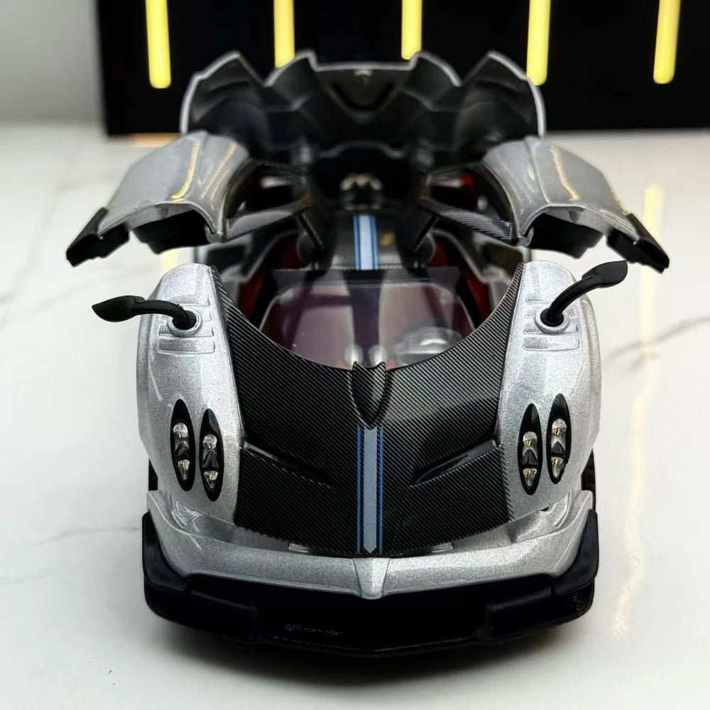 Pagani 2016 Huayra BC Silver 1:32 – Diecast Display Model Die-Cast