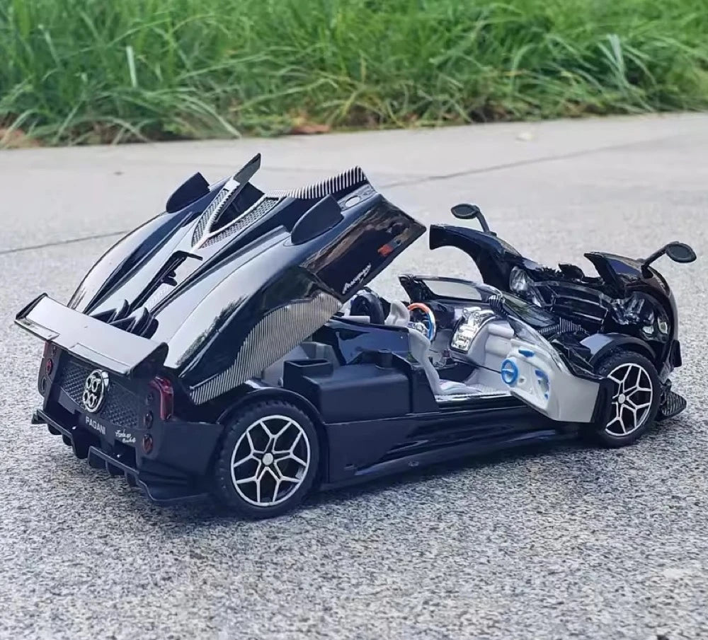 Pagani 2018 Zonda HP Barchetta Black 1:32 – Diecast Display Model Die-Cast