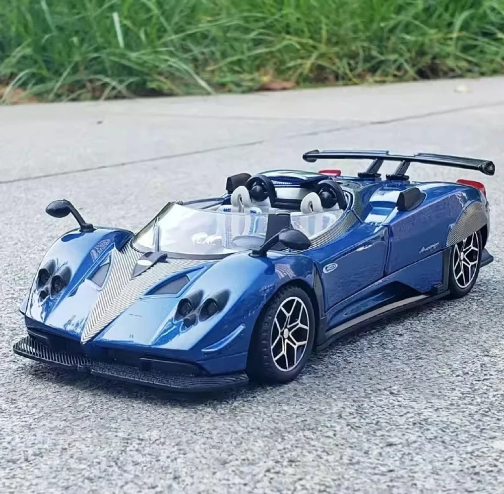 Pagani 2018 Zonda HP Barchetta Blue 1:32 – Diecast Display Model Die-Cast