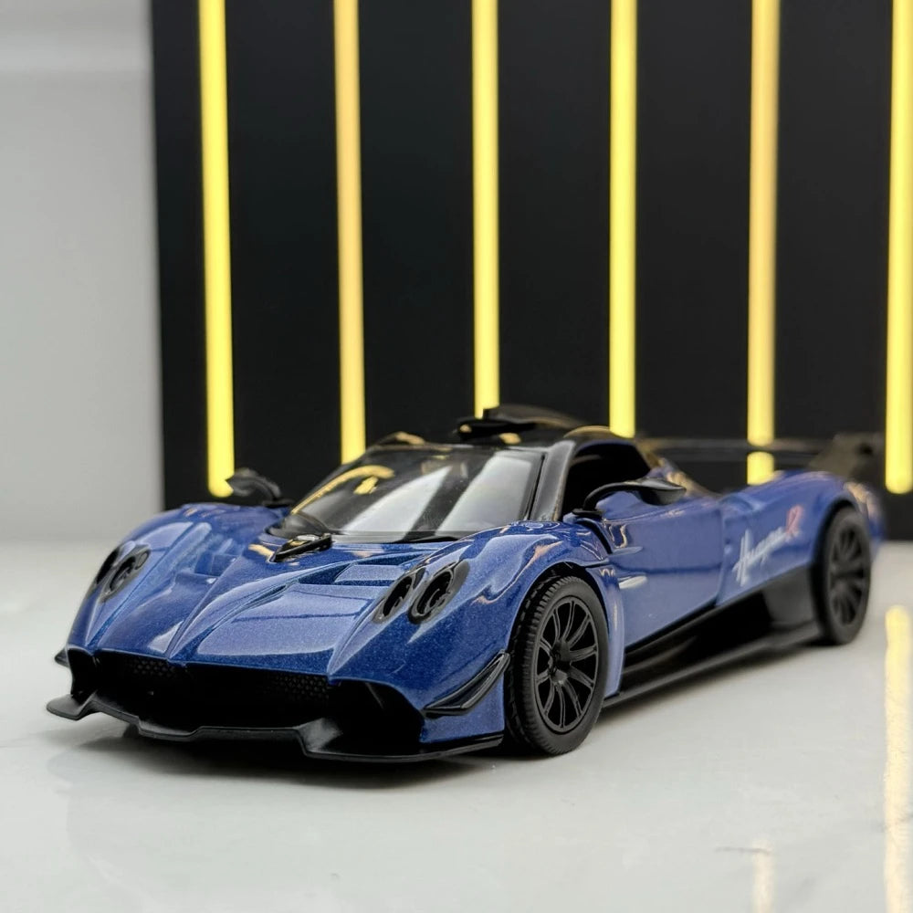 Pagani 2021 Huayra R Blue 1:32 – Diecast Display Model Die-Cast