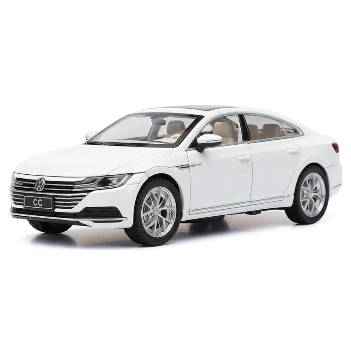 Volkswagen 2017 Arteon CC أبيض 1:32 – نموذج عرض معدني مصبوب