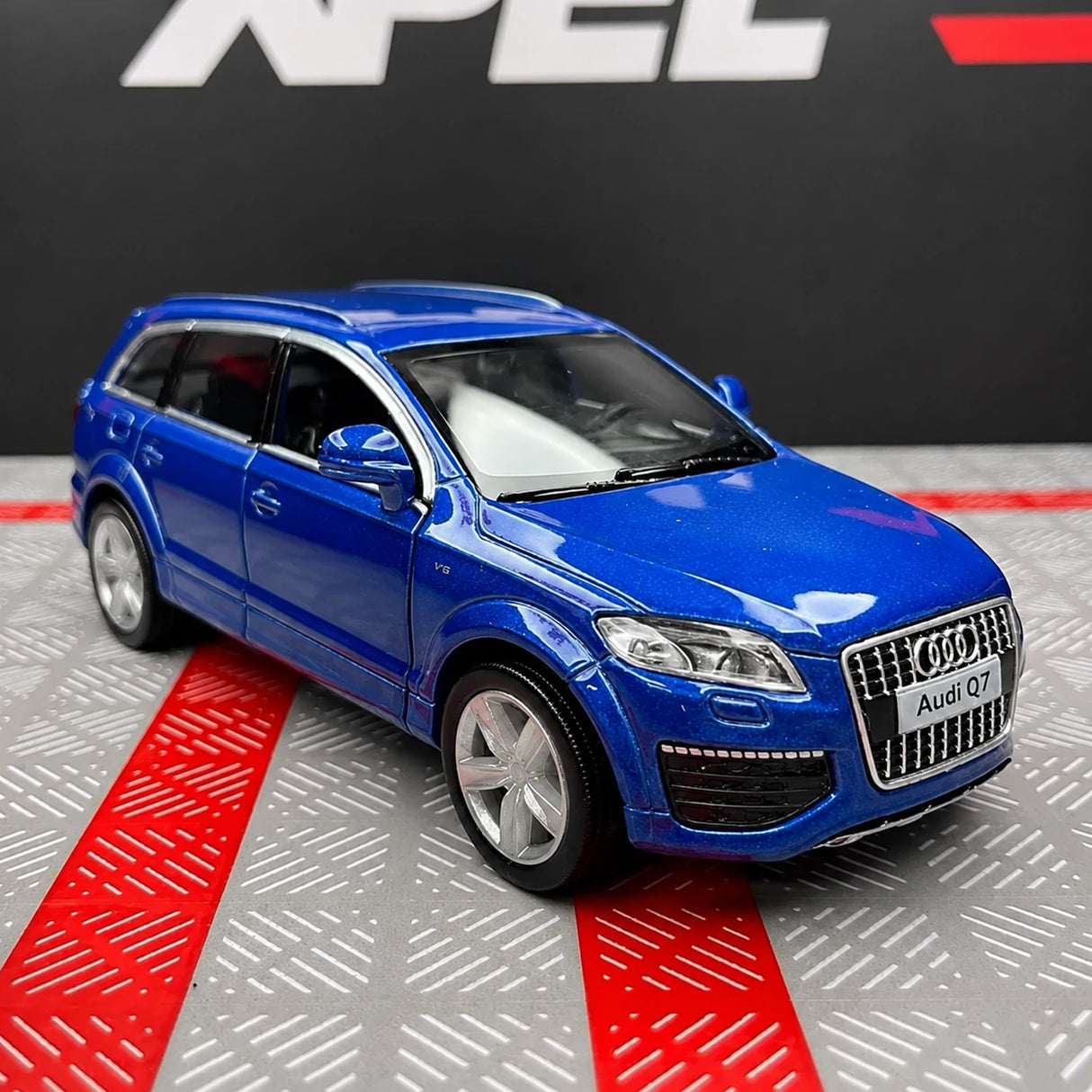 Audi 2008 Q7 TDI أزرق 1:36 – نموذج عرض معدني مصبوب