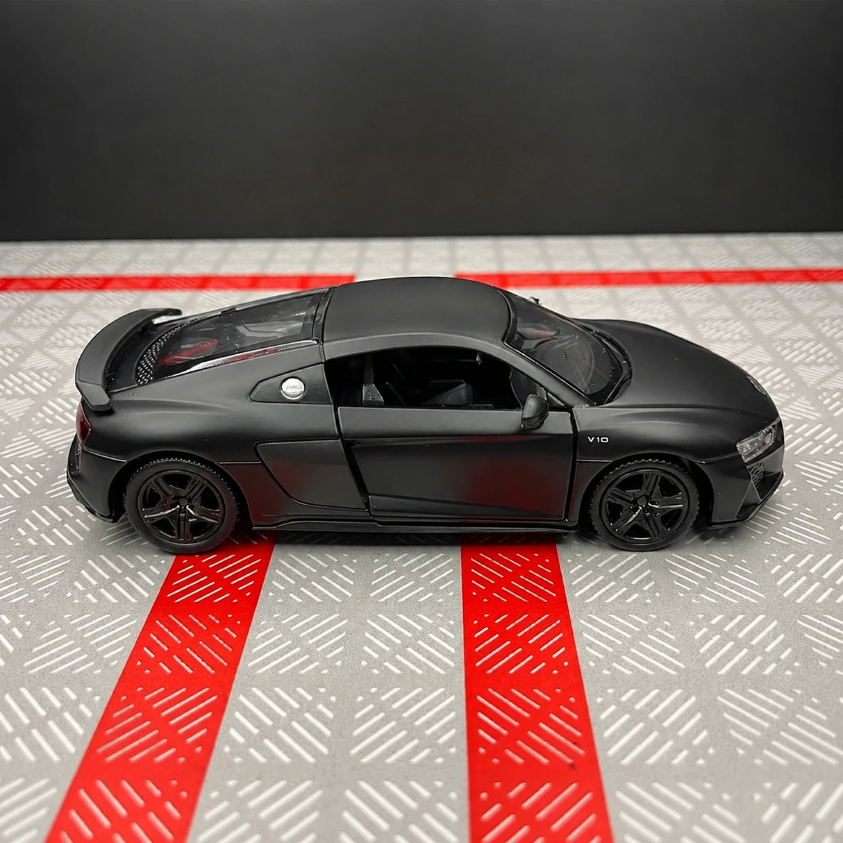 Audi 2016 R8 أسود 1:36 – نموذج عرض معدني مصبوب