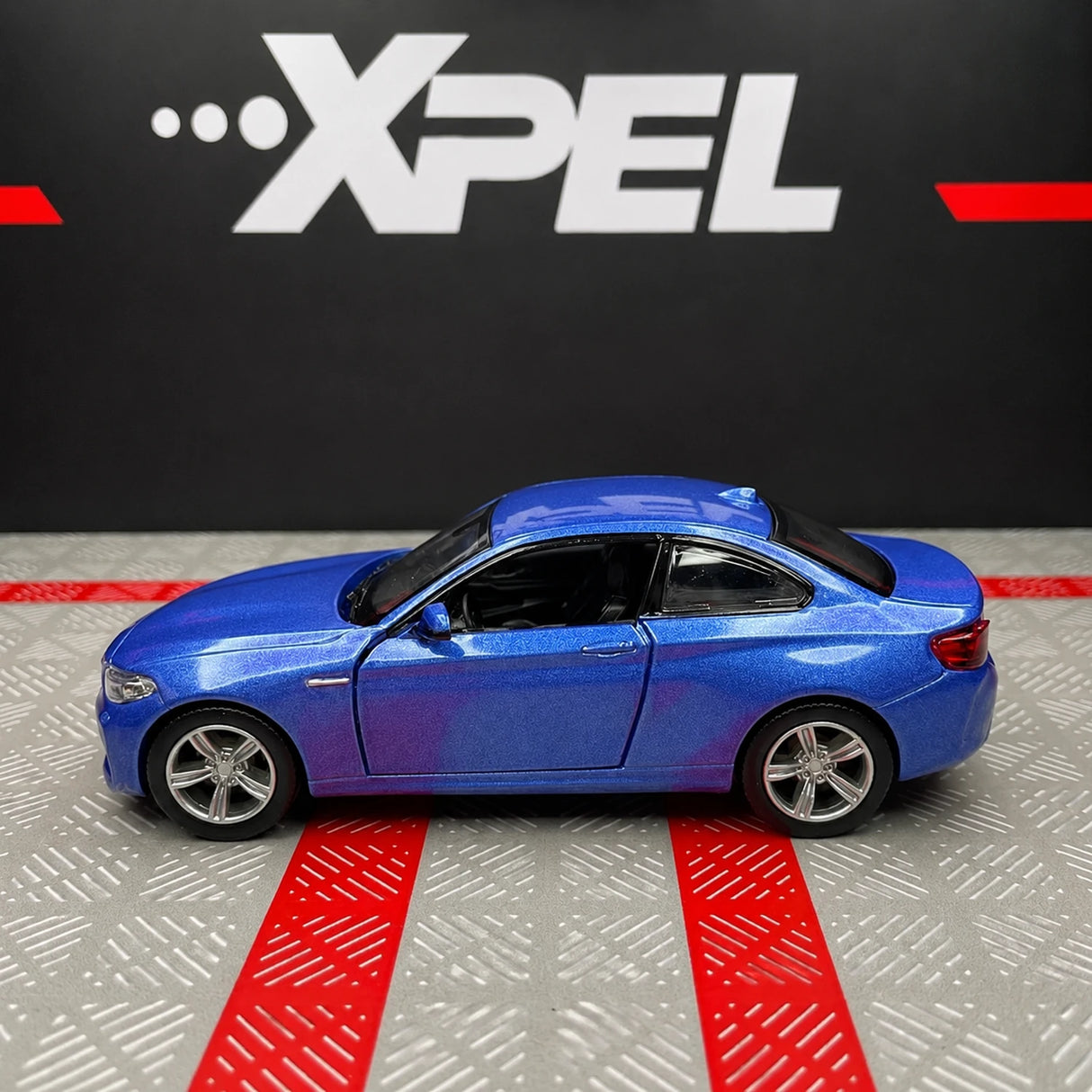 BMW 2016 F87 M2 Blue 1:36 – Modello Pressofuso per esposizione pressofusa
