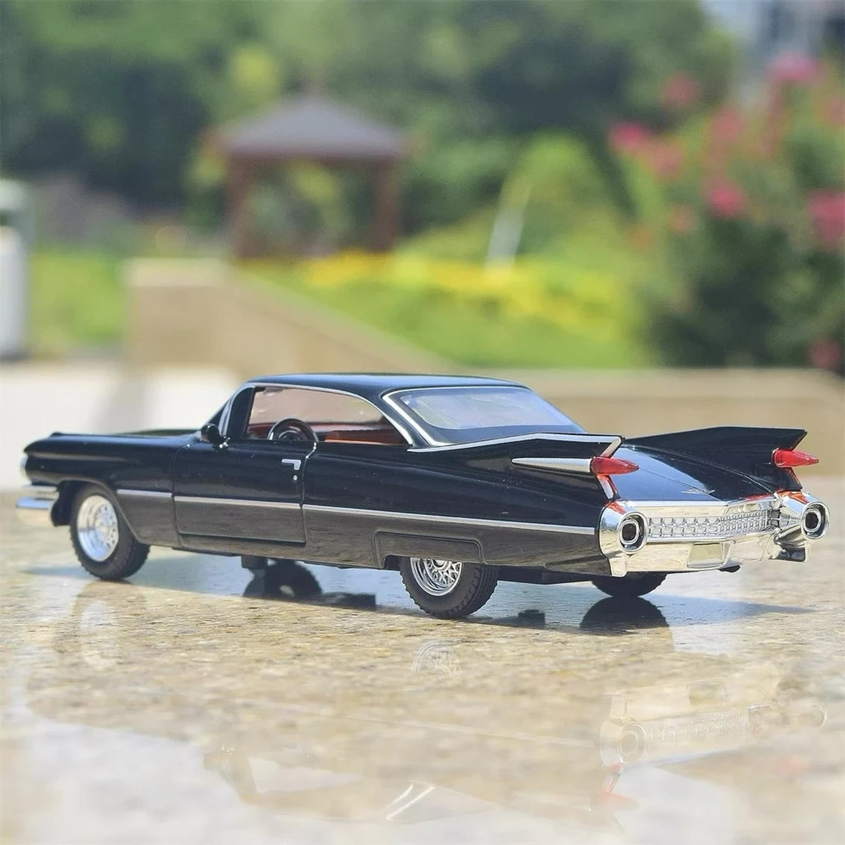 Cadillac 1959 Series 62 Eldorado Biarritz Black 1:36 – Diecast Display Model Die-Cast