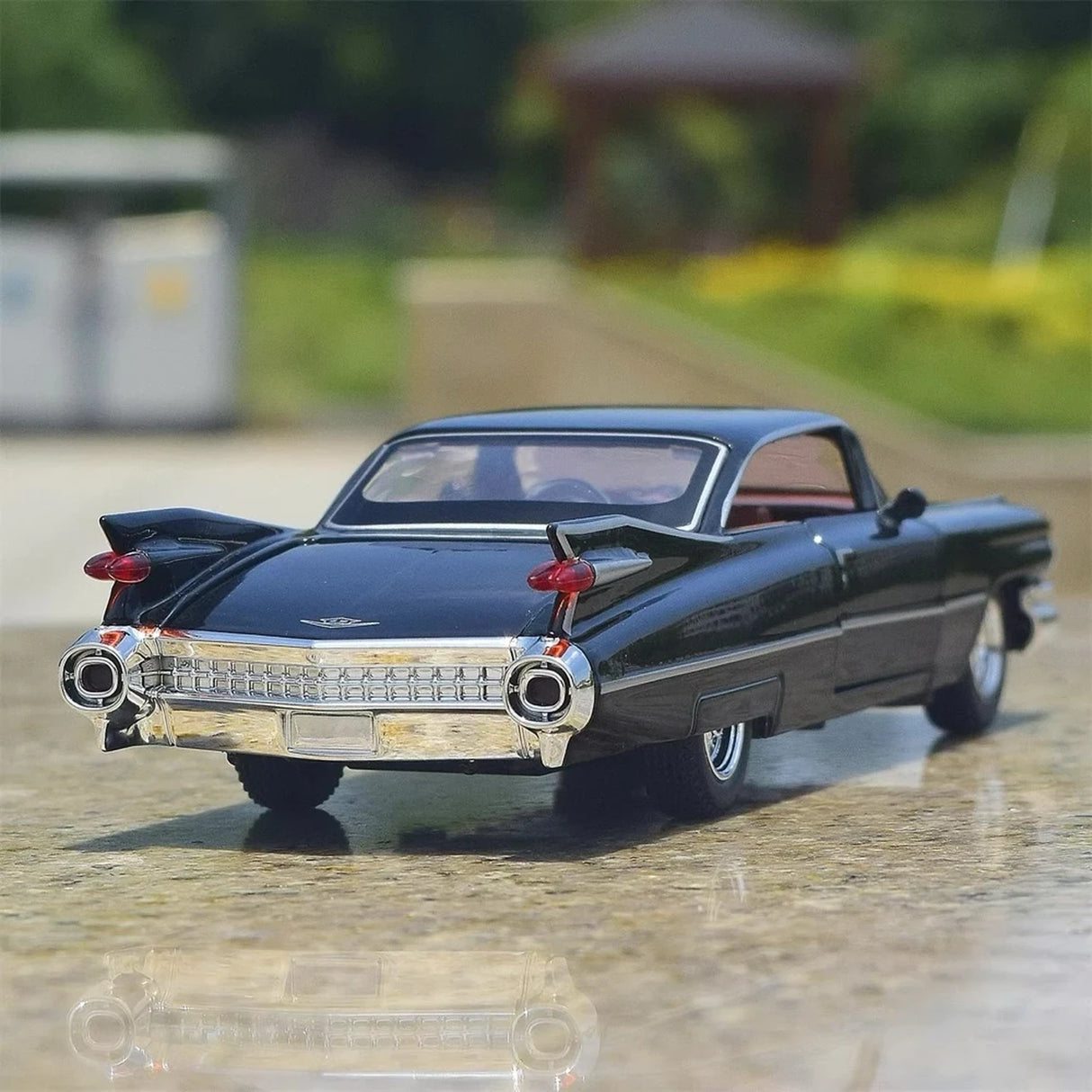 Cadillac 1959 Series 62 Eldorado Biarritz Black 1:36 – Diecast Display Model Die-Cast
