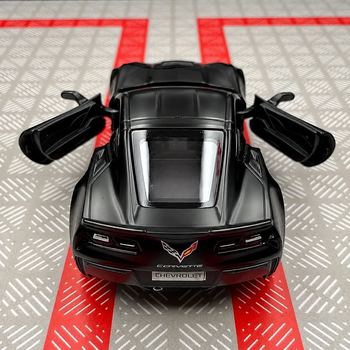 Chevrolet 2014 Corvette C7 Black 1:36 – Diecast Display Model Die-Cast