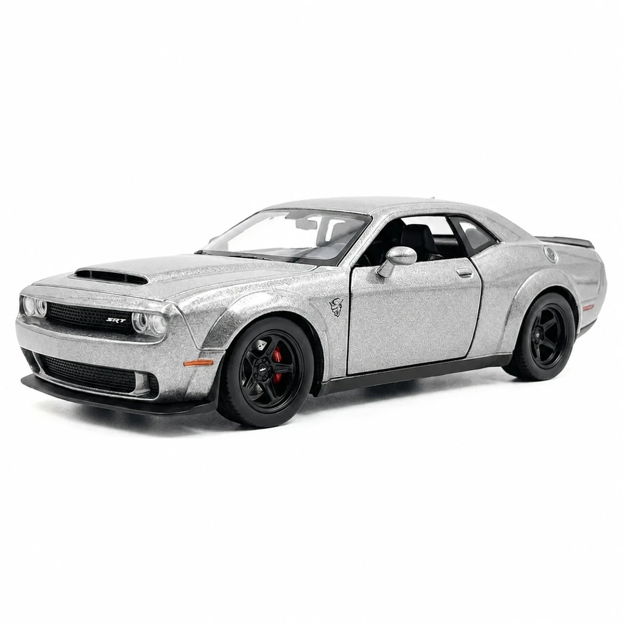 Dodge 2018 Challenger SRT Demon Gray 1:36 – Diecast Display Model Die-Cast