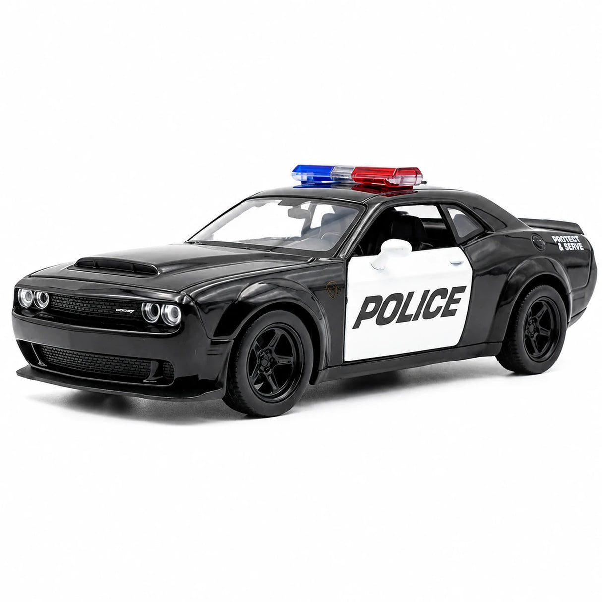 Dodge 2018 Challenger SRT Demon Police 1:36 – Diecast Display Model Die-Cast