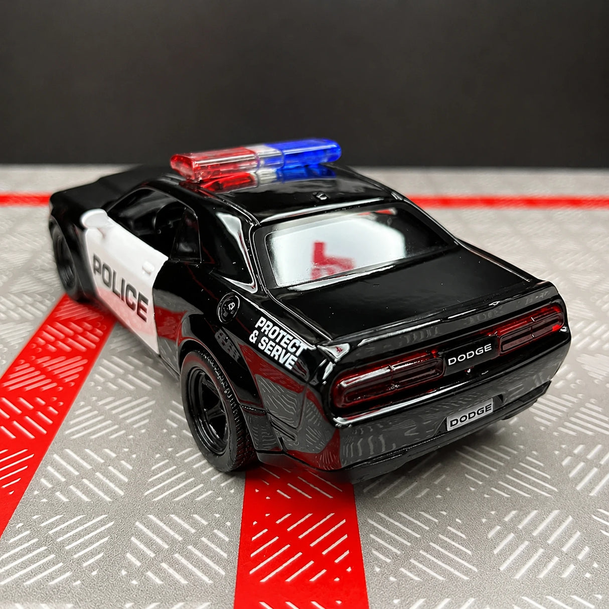 Dodge 2018 Challenger SRT Demon Police 1:36 – Diecast Display Model Die-Cast