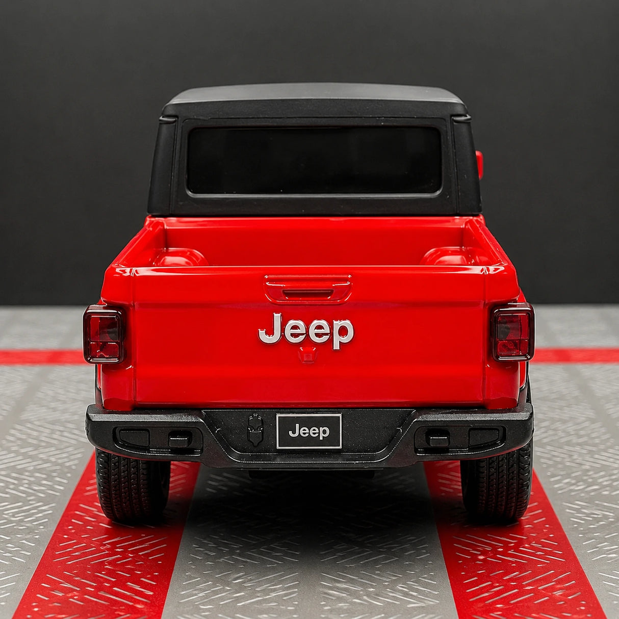 Jeep 2020 Gladiator أحمر 1:36 – نموذج عرض معدني مصبوب