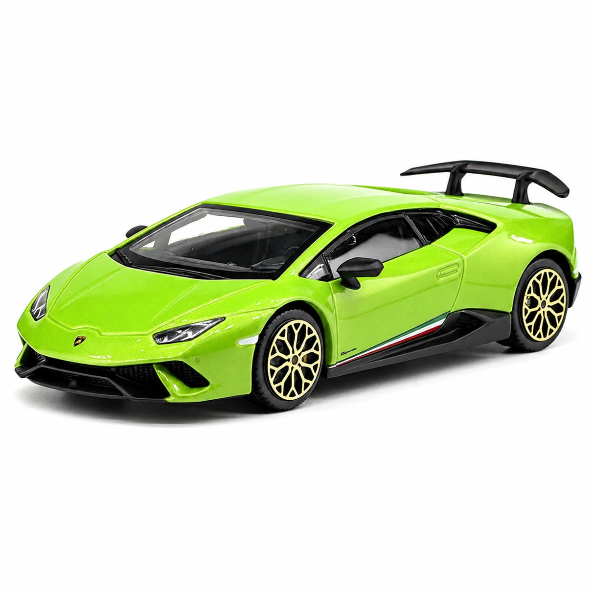Lamborghini 2017 Huracan LP640-4 Performante Green 1:36 – model wyświetlacza odlewany z odlewu