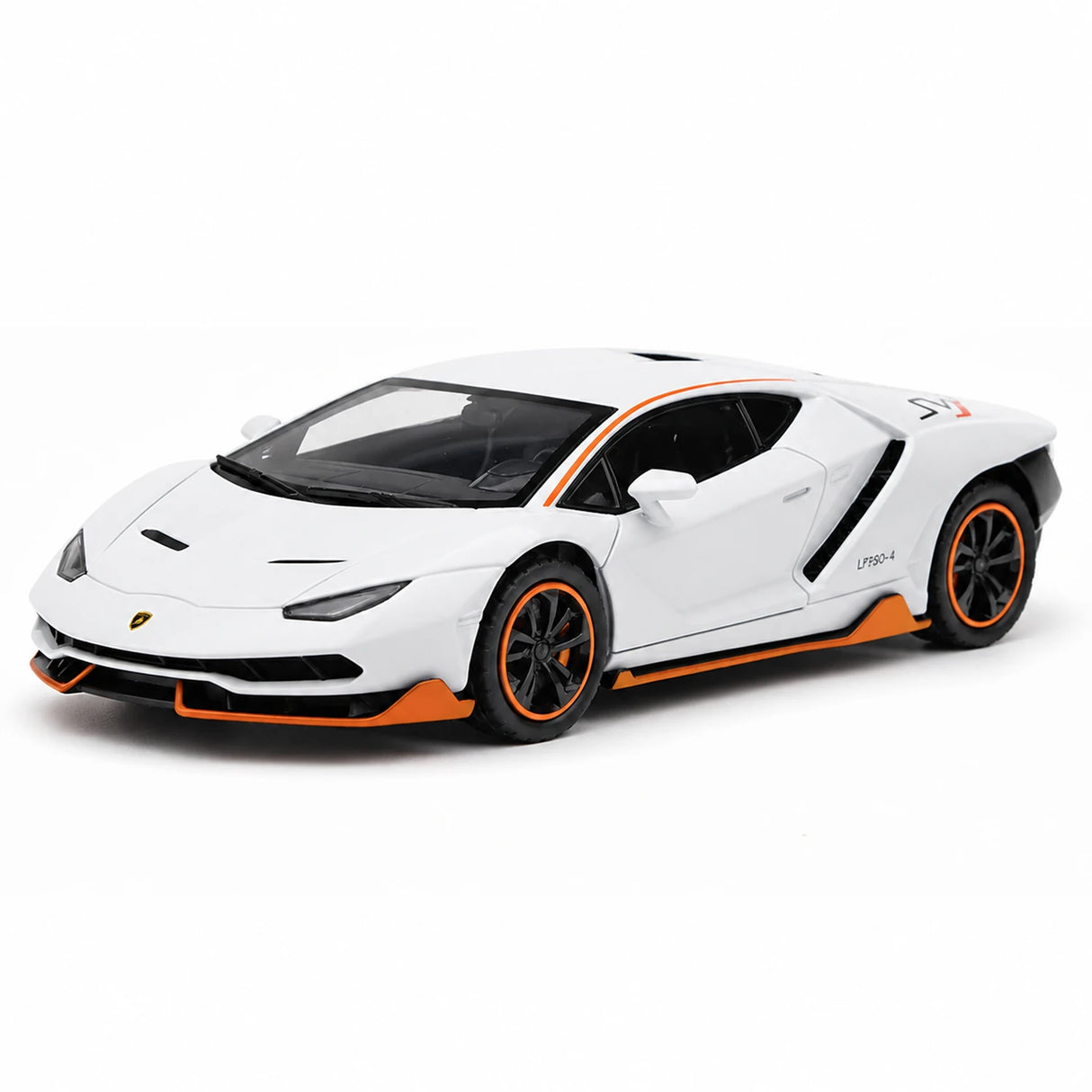 Lamborghini 2018 Aventador LP780-4 SVJ Gray 1:36 – Diecast Display Model Die-Cast