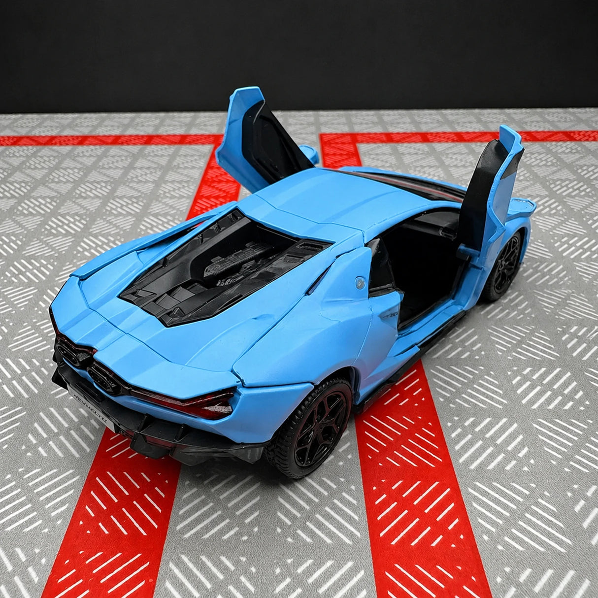 Lamborghini 2023 Revuelto Blue 1:36 – Diecast Display Model Die-Cast