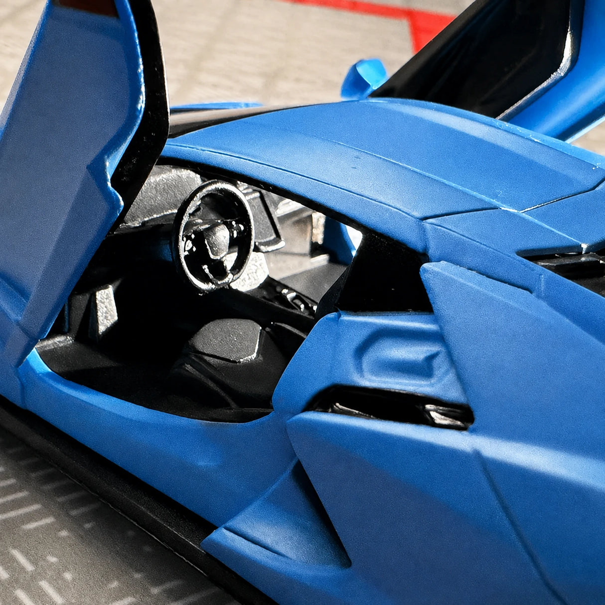 Lamborghini 2023 Revuelto Blue 1:36 – Diecast Display Model Die-Cast