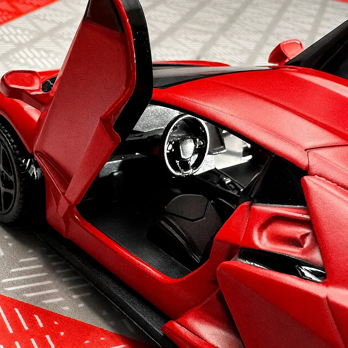 Lamborghini 2023 Revuelto Red 1:36 – Diecast Display Model Die-Cast