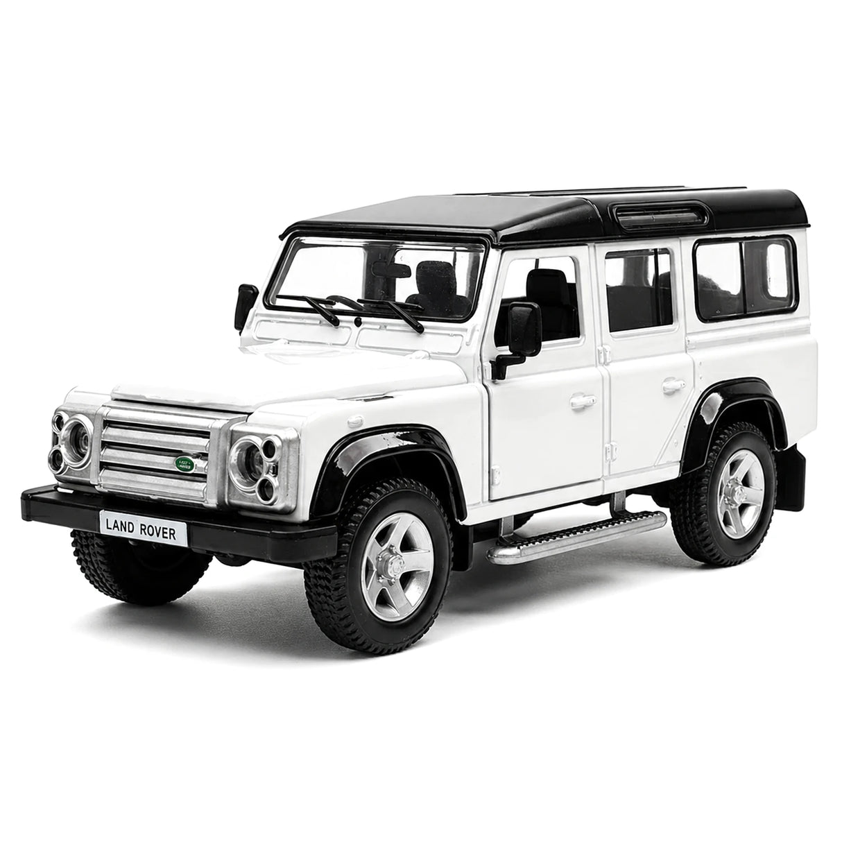 Land Rover 1990 Defender 110 White 1:36 – Diecast Display Model Die-Cast