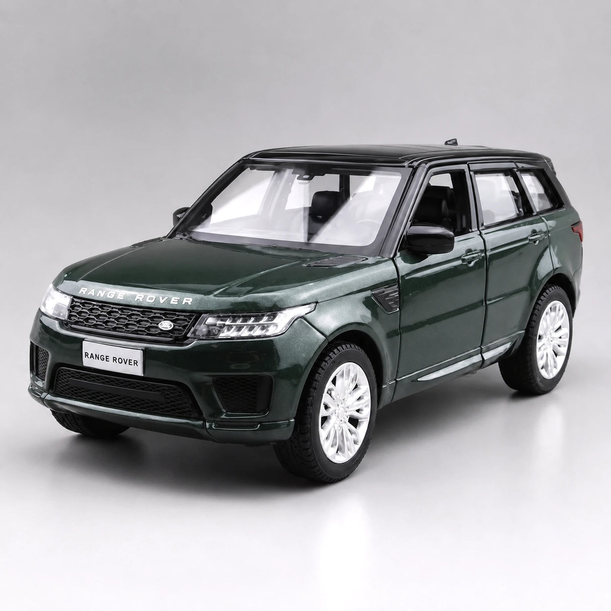 Land Rover 2012 Range Rover Sport Green 1:36 – Model wyświetlacza odlewany z metalu