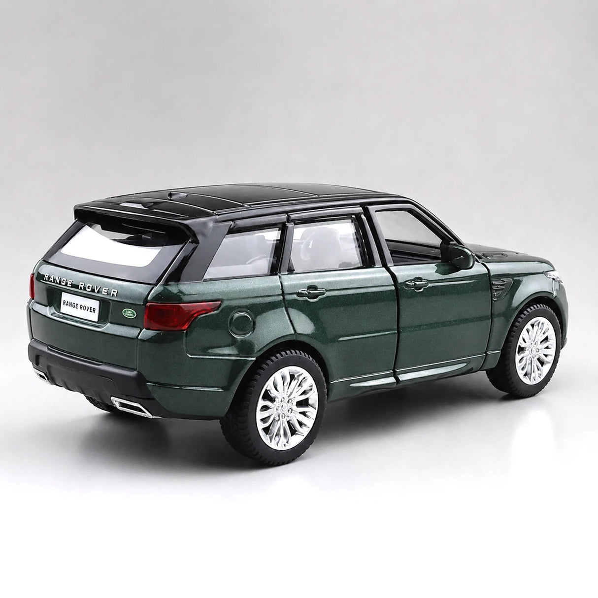 Land Rover 2012 Range Rover Sport Green 1:36 – Model wyświetlacza odlewany z metalu