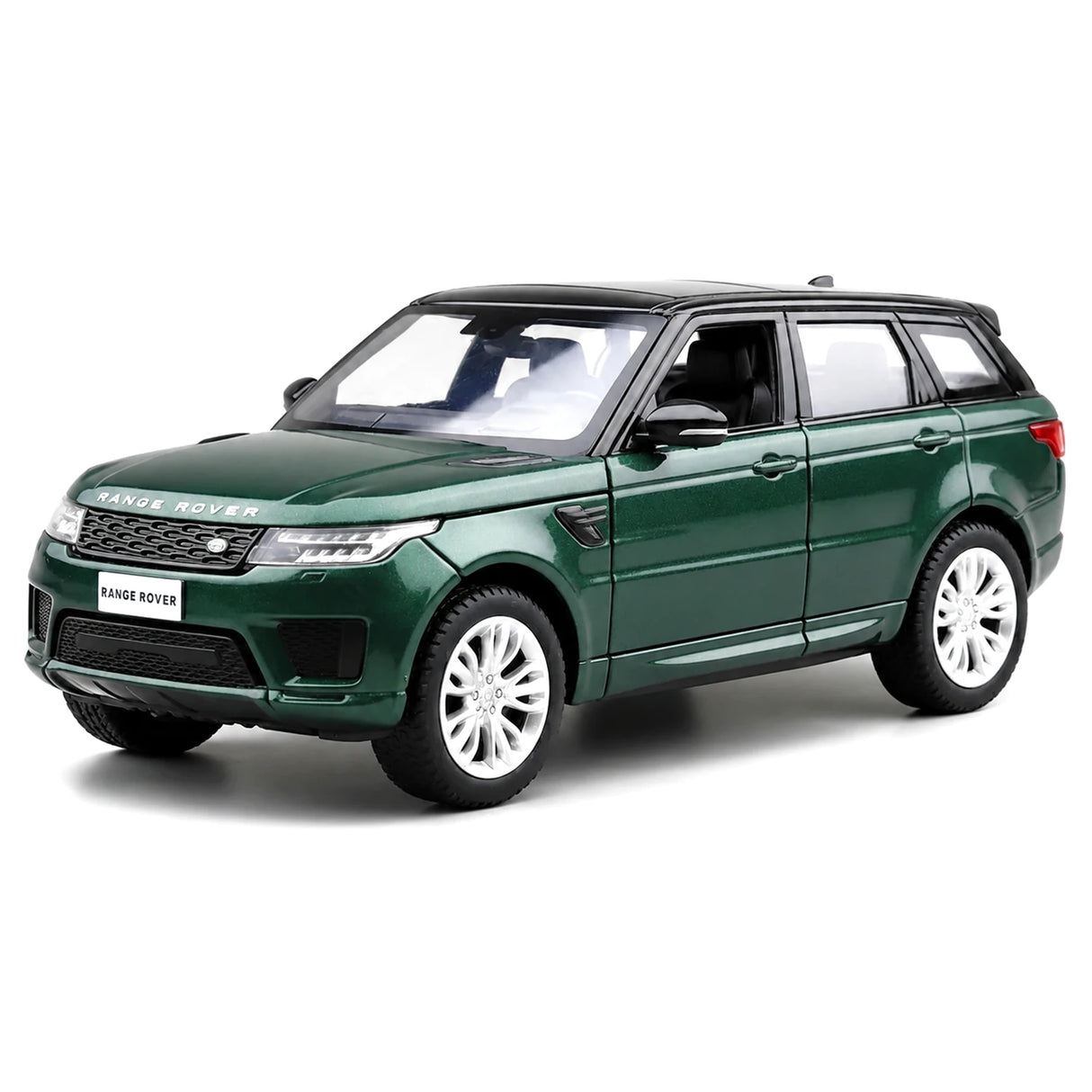 Land Rover 2012 Range Rover Sport Green 1:36 – Model wyświetlacza odlewany z metalu