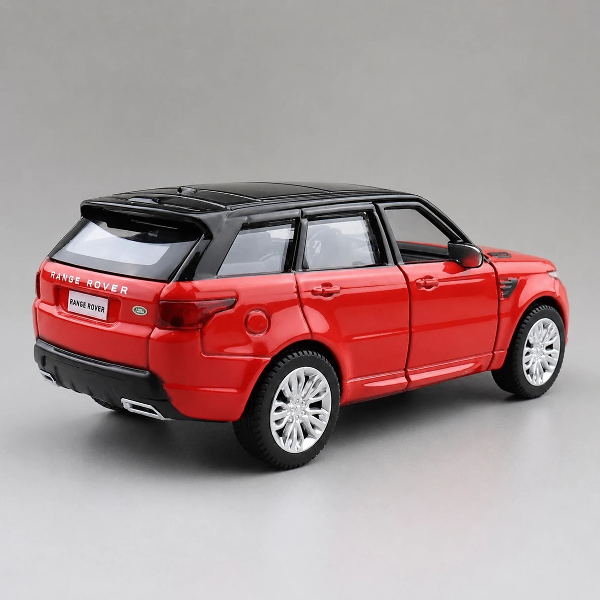 Land Rover 2012 Range Rover Sport vermelho 1:36 – modelo de exposição em metal fundido