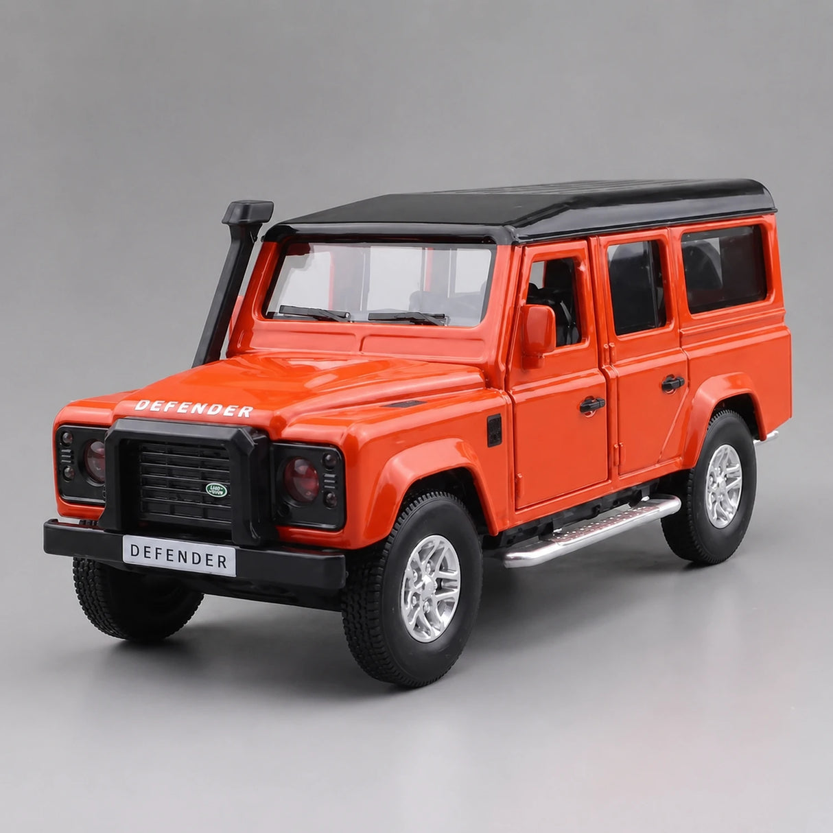 Land Rover 2015 Defender 110 Orange 1:36 – Diecast Display Model Die-Cast