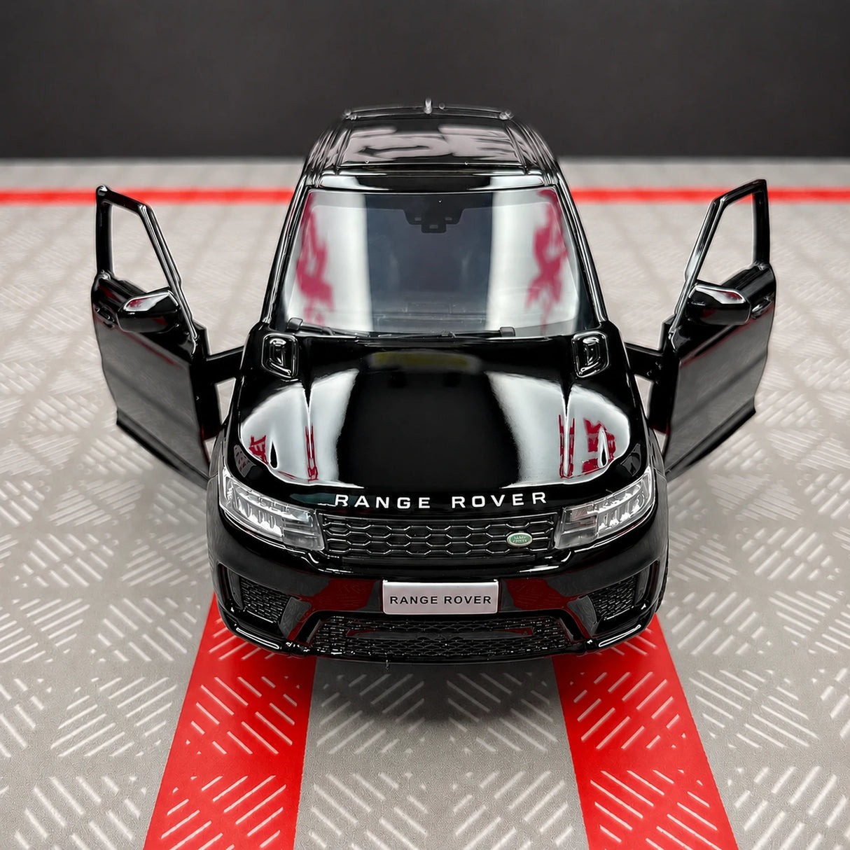 Land Rover 2018 Range Rover Sport Black 1:36 – model wyświetlacza odlewany