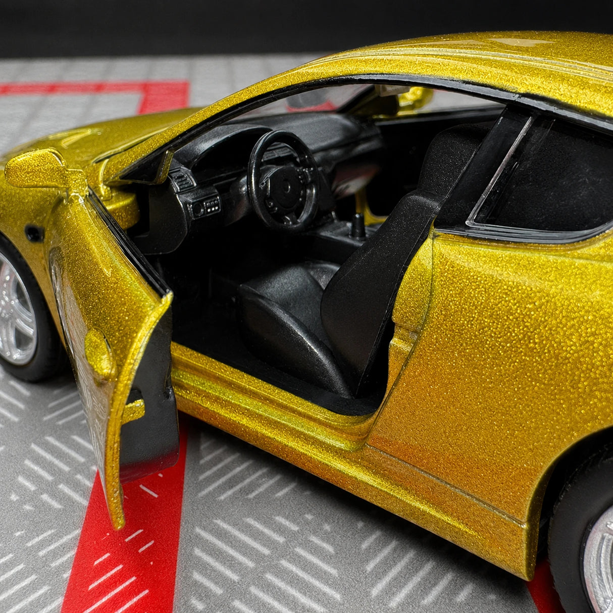 Maserati 2008 GranTurismo ذهبي 1:36 – نموذج عرض معدني مصبوب