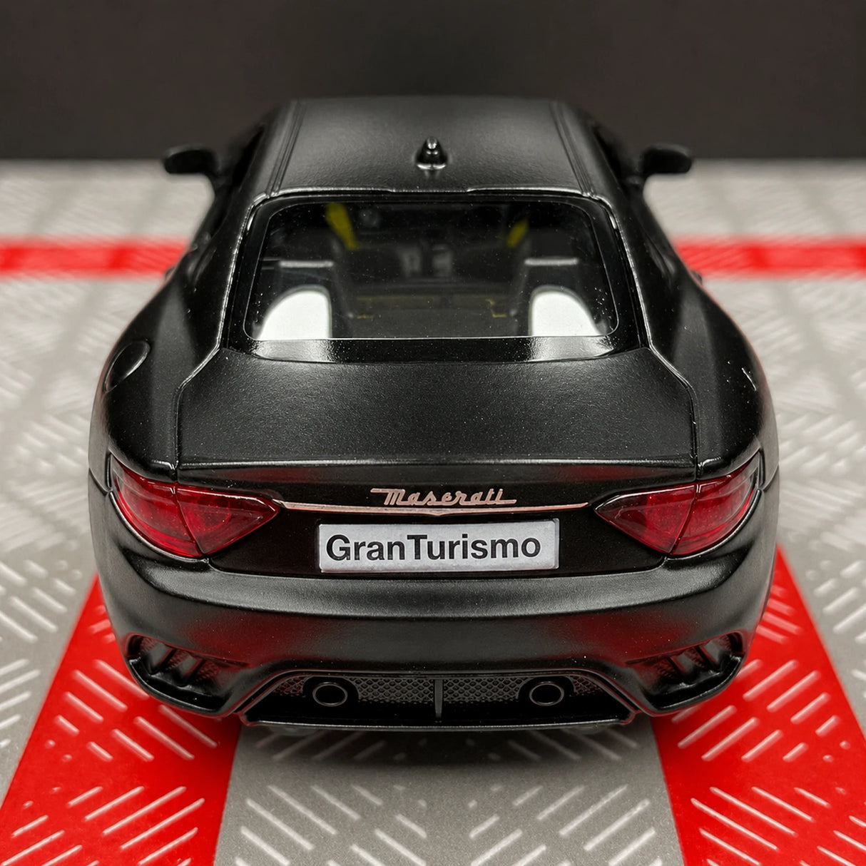 Maserati 2008 GranTurismo 무광 블랙 1:36 – 다이캐스트 디스플레이 모델 다이캐스트