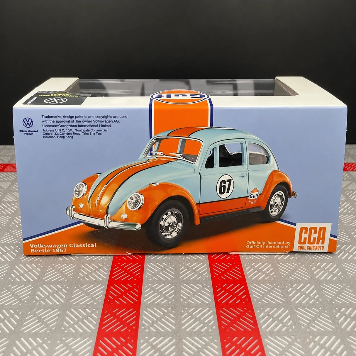 Volkswagen 1967 Beetle Gulf 1:36 – Diecast Display Model Die-Cast