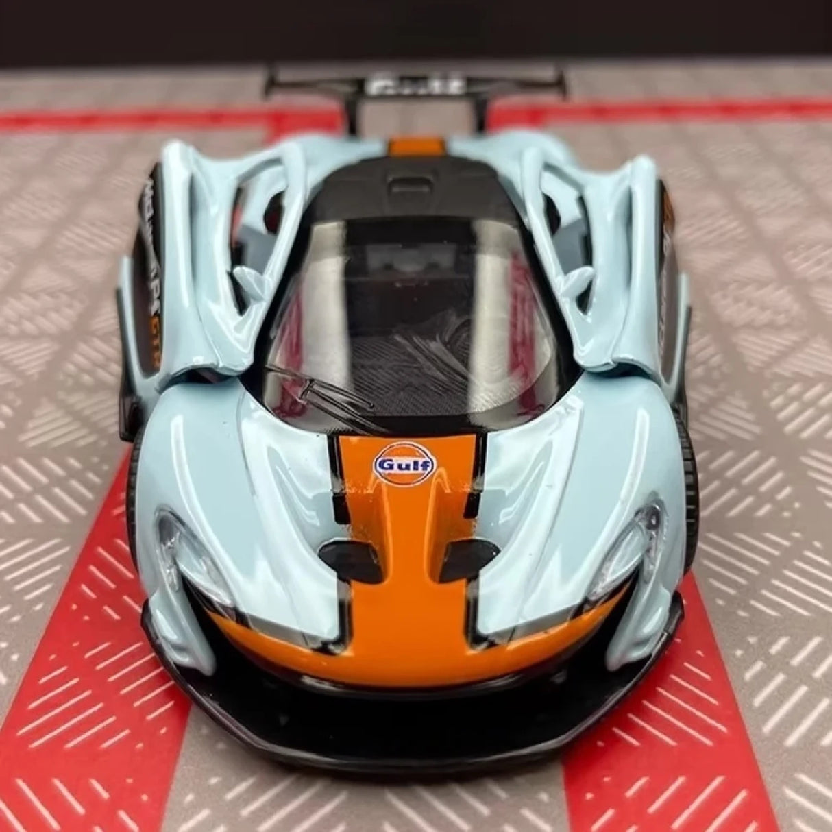 McLaren 2015 P1 GTR Gulf 1:40 – نموذج عرض معدني مصبوب