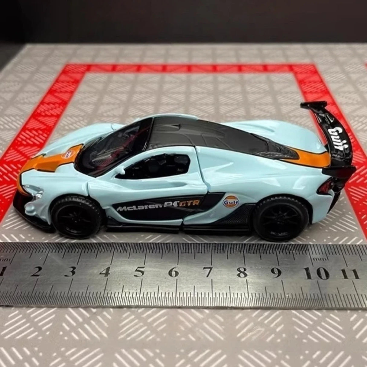 McLaren 2015 P1 GTR Gulf 1:40 – نموذج عرض معدني مصبوب