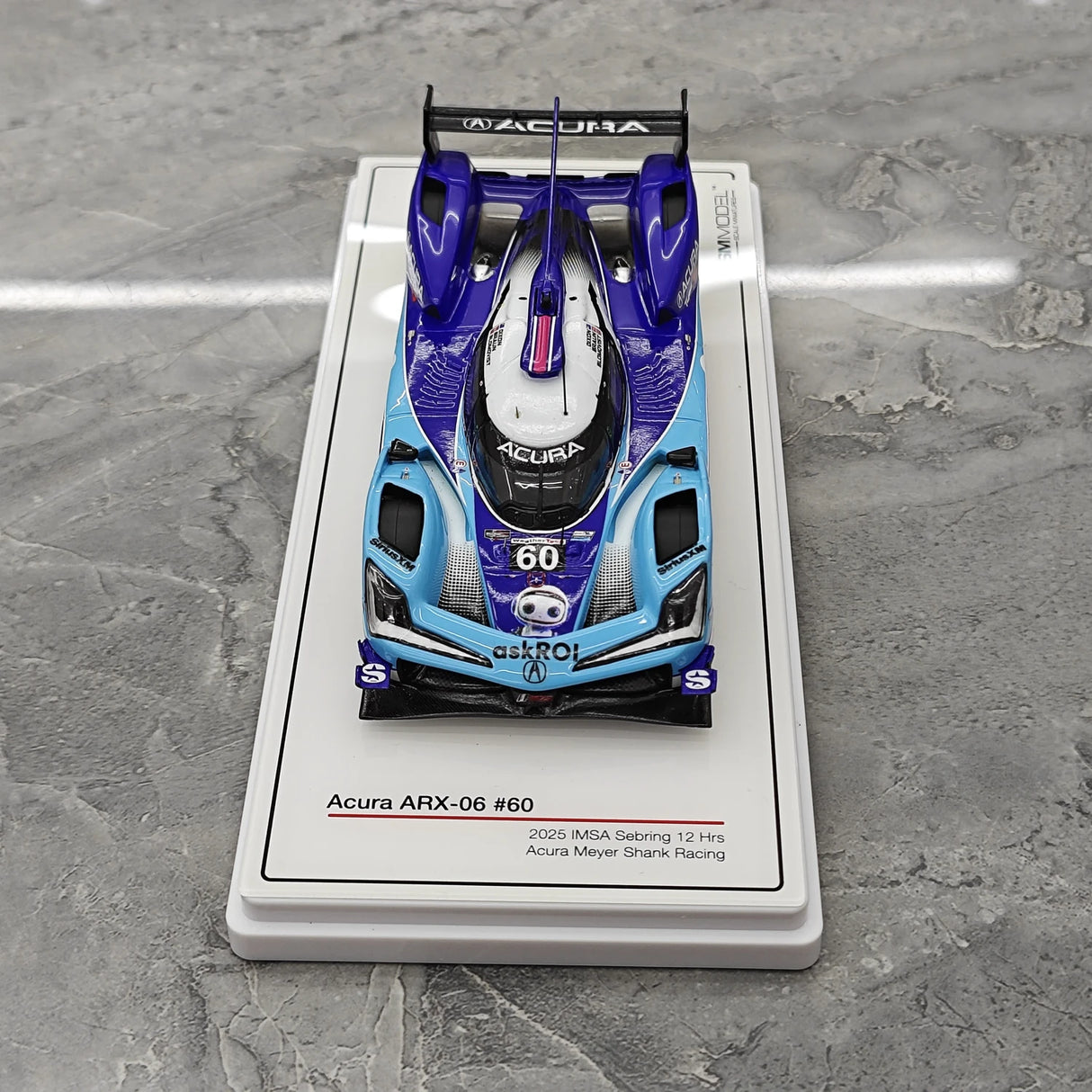 Acura 2025 ARX-06 #60 1:43 hartsikeräilymalli TSM :ltä – näytä 2