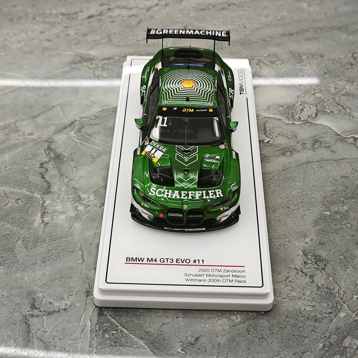 BMW 2025 M4 GT3 EVO Schubert Motorsport #11 1:43 DTM Zandvoort resin collectible model by TSM - view 2